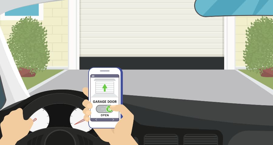 Garage door automation tips for Lawrence